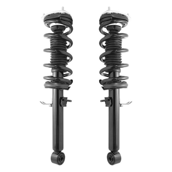 Rear Pair, Spring, and Strut Mount Assembly Kit Unity Automotive 2-15801-15802-001 Quick Complete Rear Pair, Spring, and Strut Mount Assembly Kit Unity Automotive 2-15801-15802-001 Quick Complete